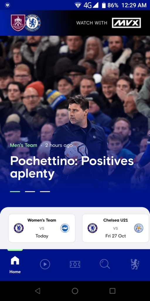 Chelsea 5th Stand Homepage