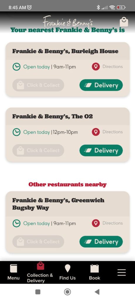 Frankie and Benny Delivery