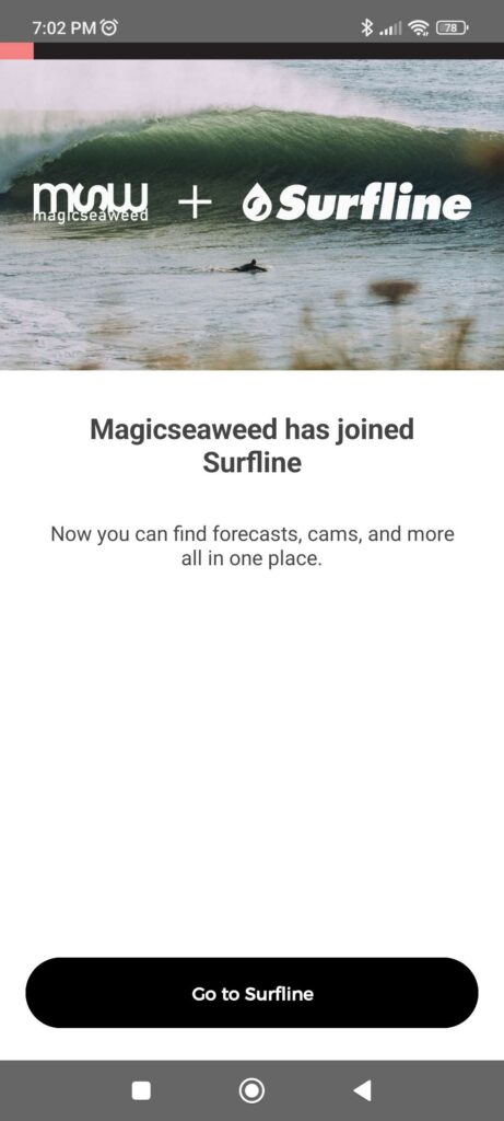 MSW Surf Forecast Main page