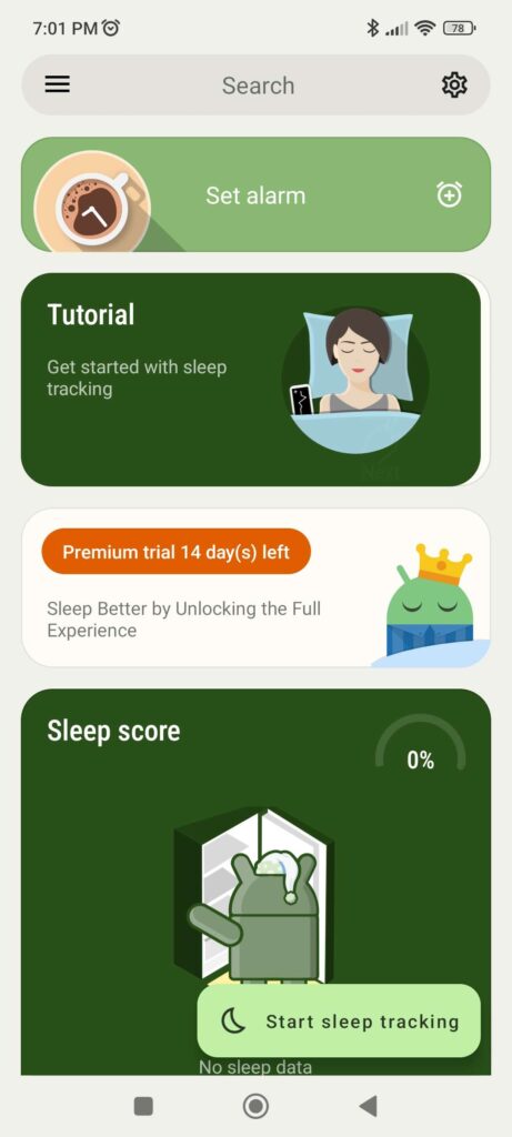 Sleep as Android Homepage