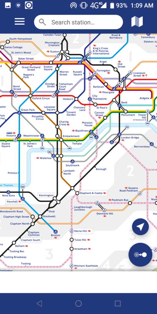 Tube Map Map