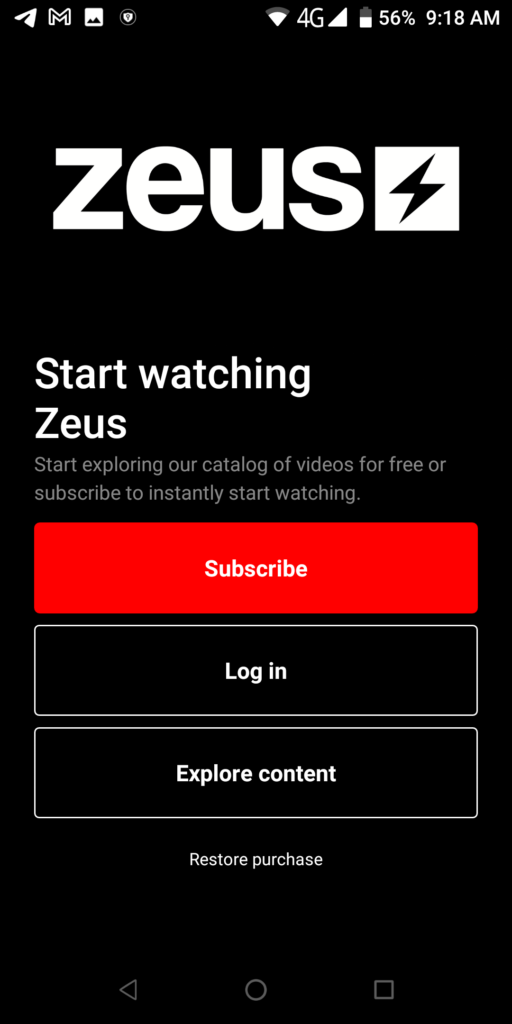 Zeus Subscribe