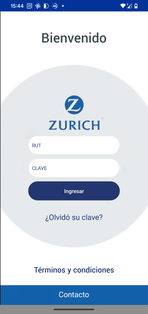 Zurich Chile Registro