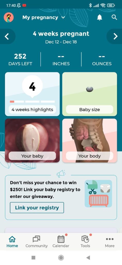BabyCenter Homepage