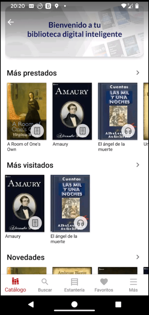 Biblioteca Digital Las Condes Catálogo