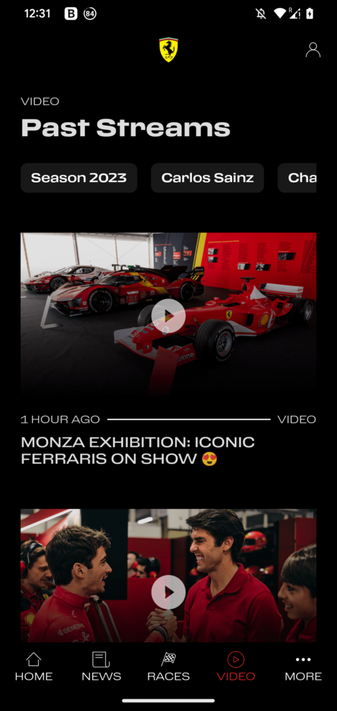Scuderia Ferrari Video