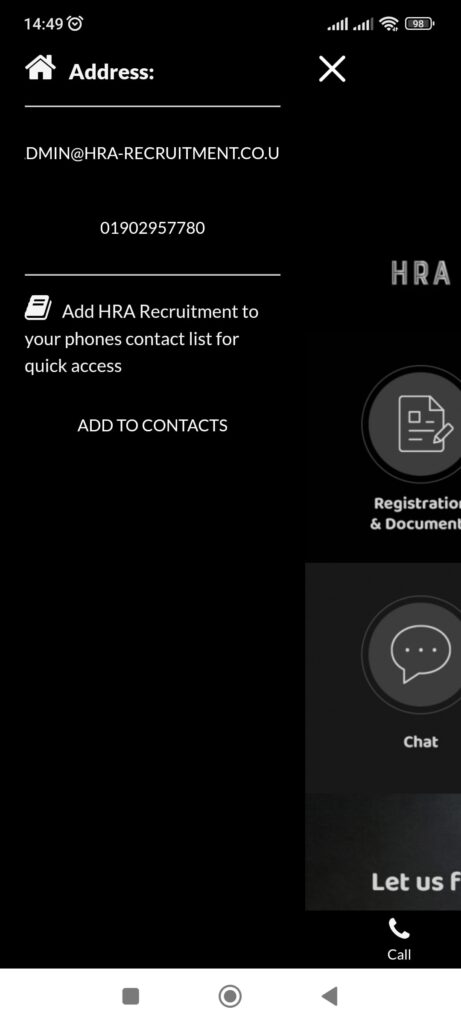HRA Recruitment Address