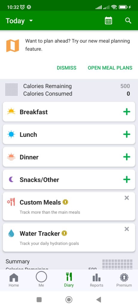 Calorie Counter Today