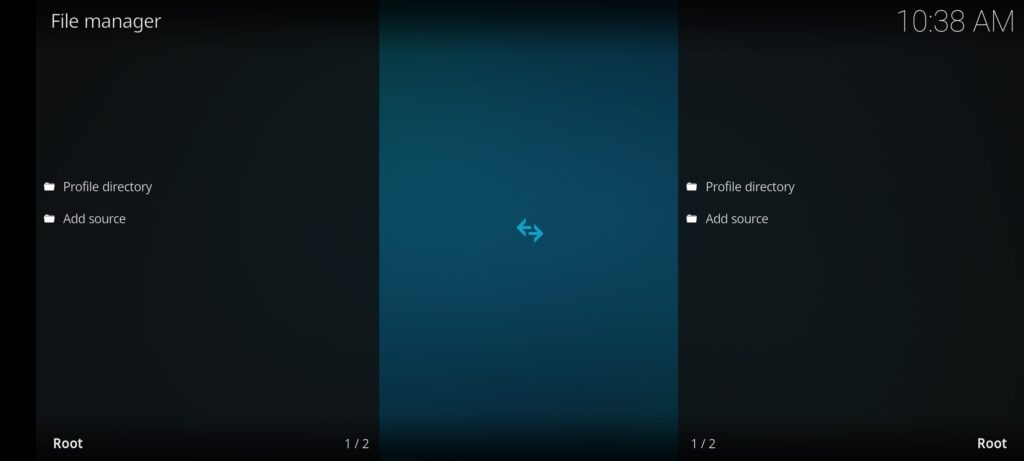 Kodi File manager