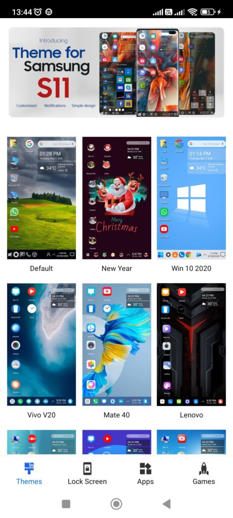 Computer Launcher Themes