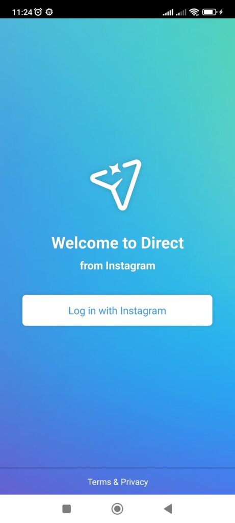 Direct Instagram Start