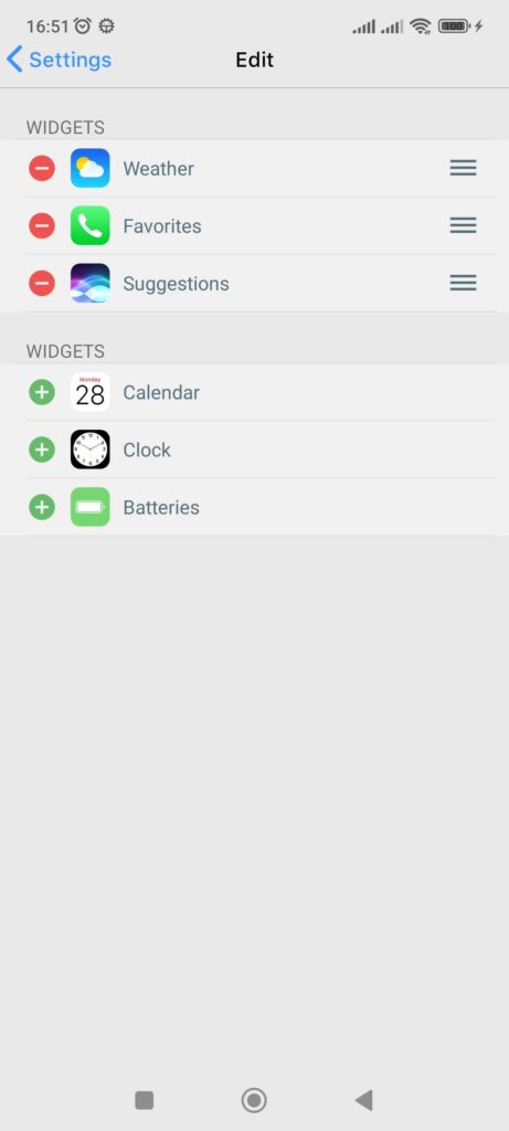 Launcher iOS 14 Widgets