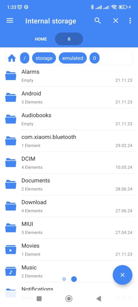 FX File Explorer Storage