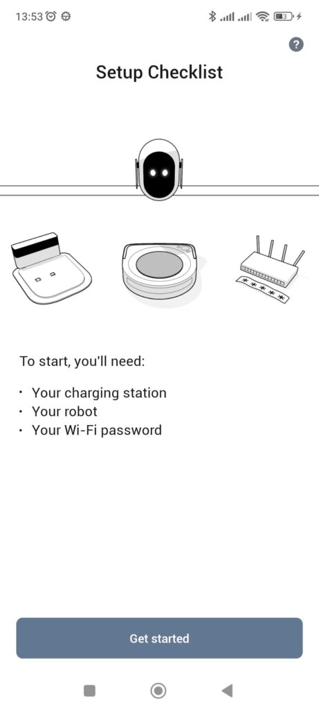 iRobot Home Setup