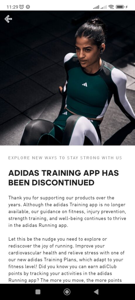 adidas Training Start