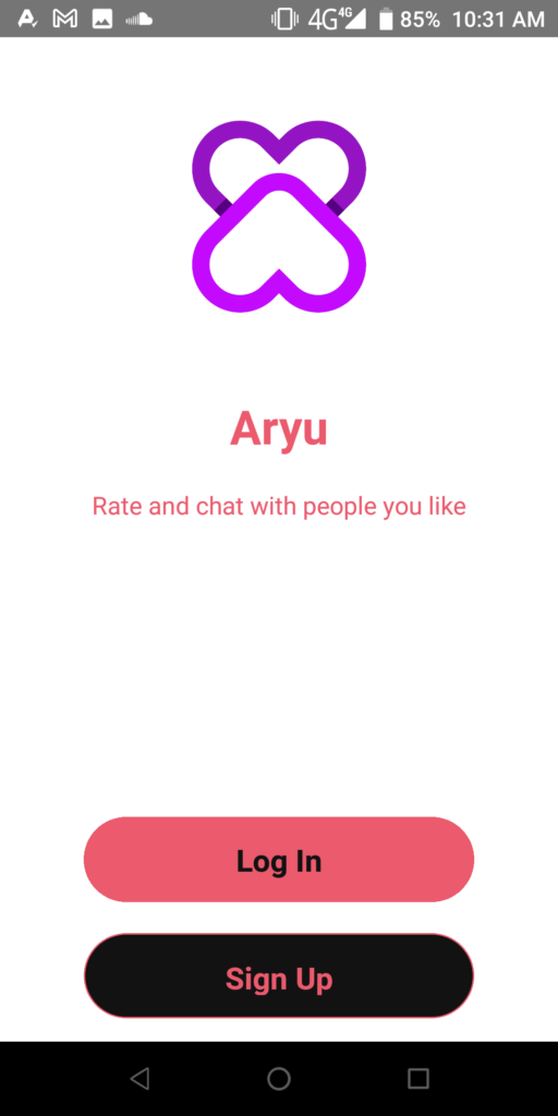 Aryu Dating Log in