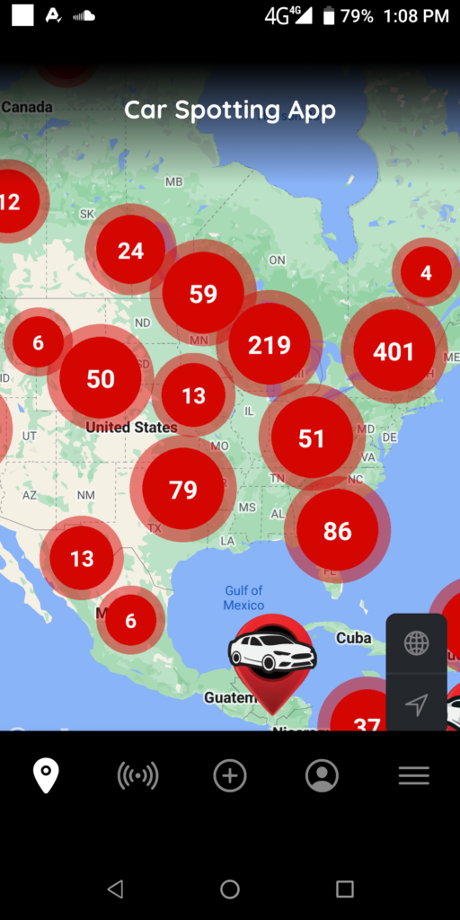 Car Spotting Map