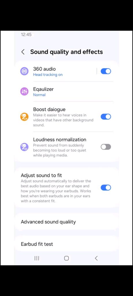 Galaxy Buds3 Pro Manager Effects