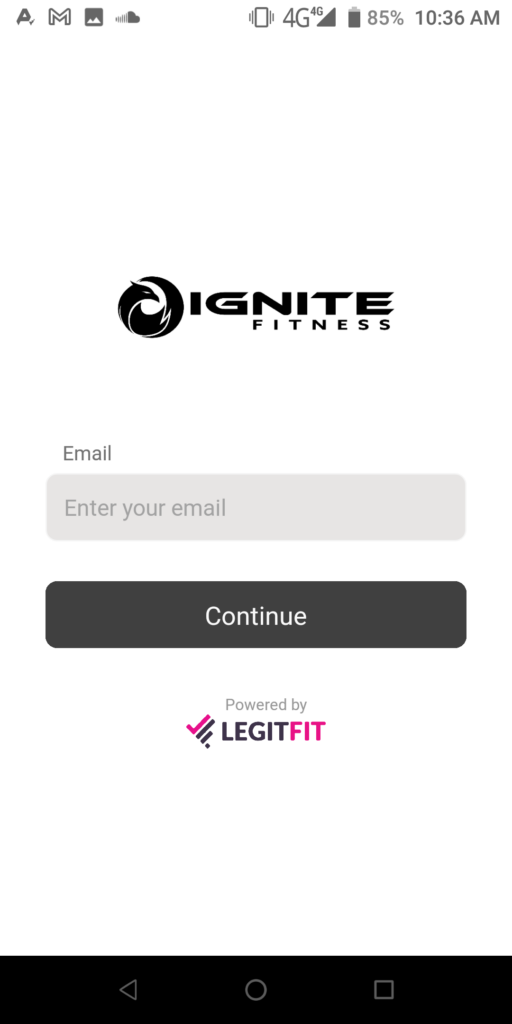 Ignite Fitness Delgany Login