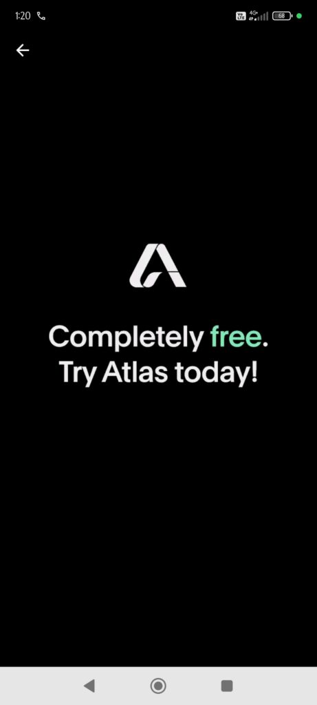 Atlas AI Answers Start