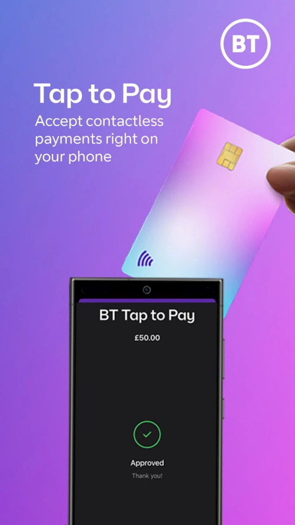 BT Tap to Pay Payments