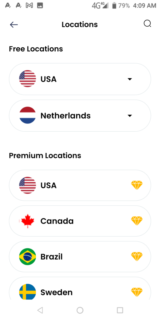 eEagle VPN Proxy Locations