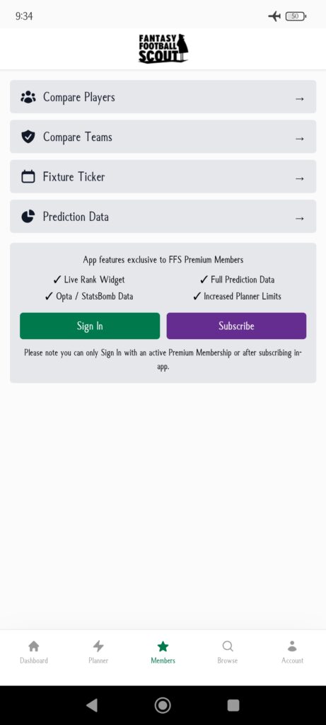 Fantasy Football Scout Mobile members