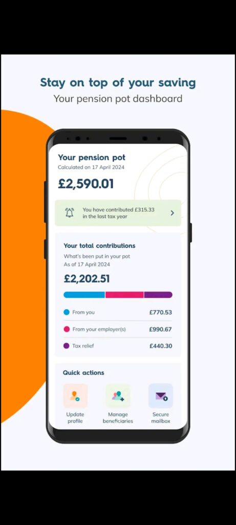 Nest Pensions Dashboard