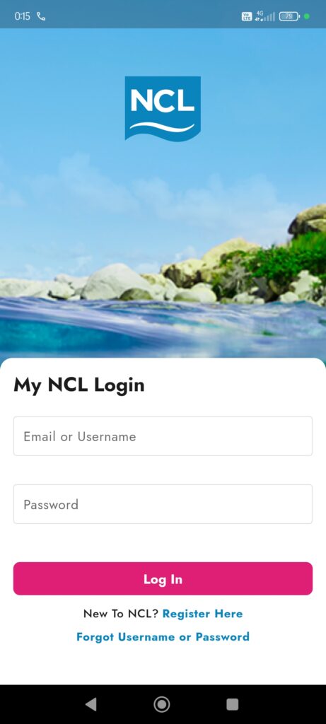 Norwegian Cruise Line Log in