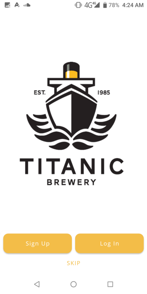 Titanic Brewery Login