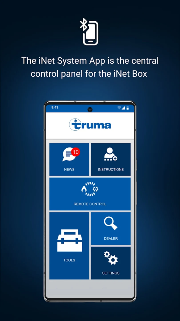 Truma iNet System Control panel