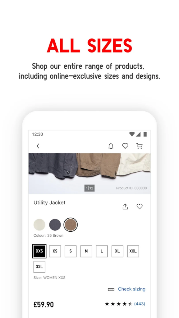 UNIQLO Sizes