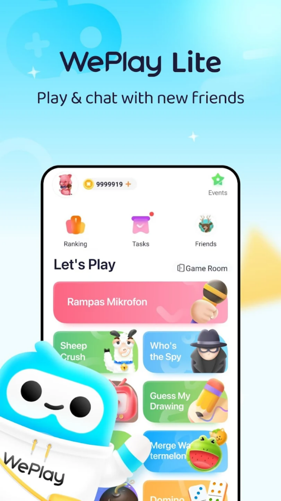 WePlay Lite Play and chat