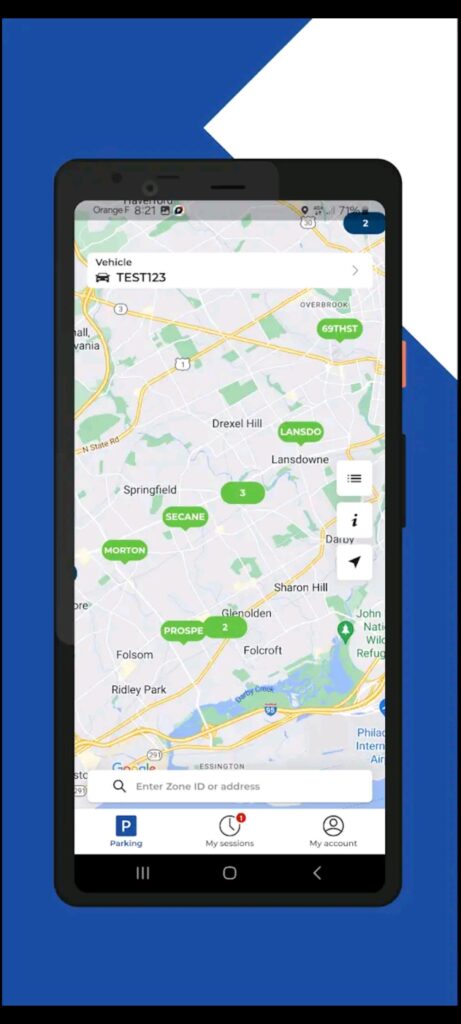 SEPTA Park Map