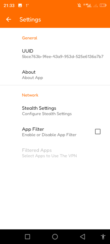 AnonyTun Pro Settings