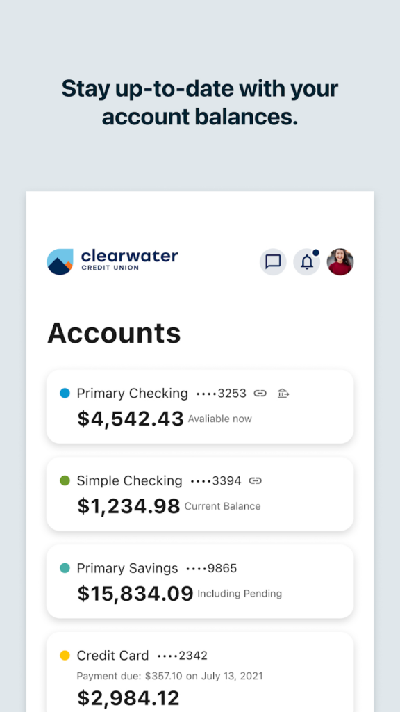 Clearwater Digital Branch Balances