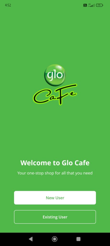 Glo Cafe Nigeria Welcome