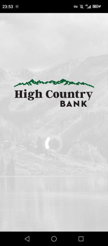 High Country Bank Start