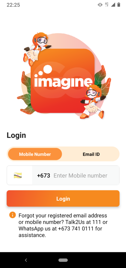 imagineGo Login