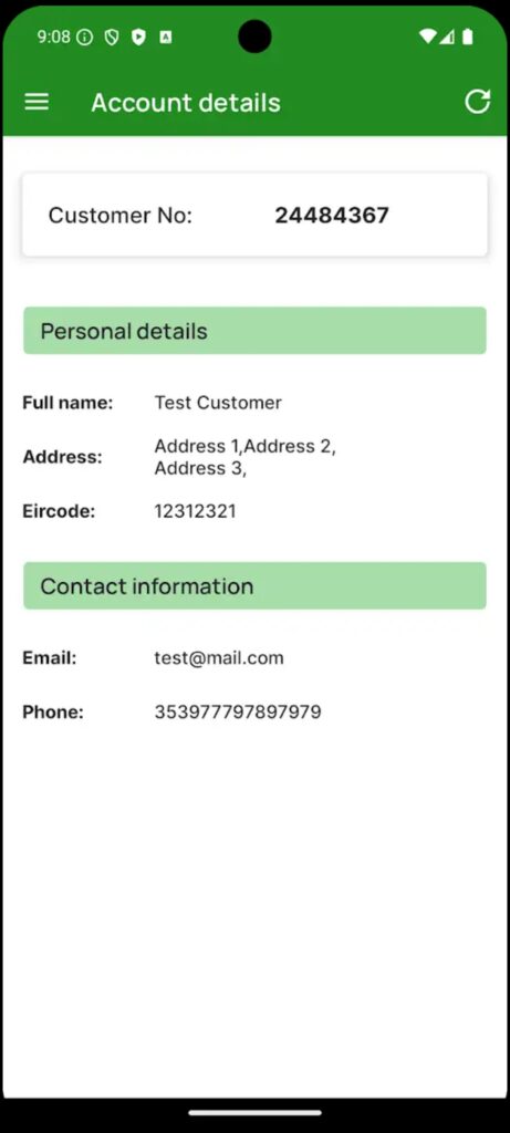 Mulleadys Waste Customer Details