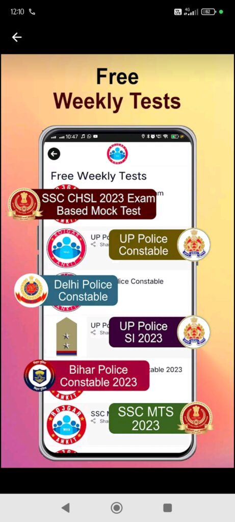 RWA Weekly tests