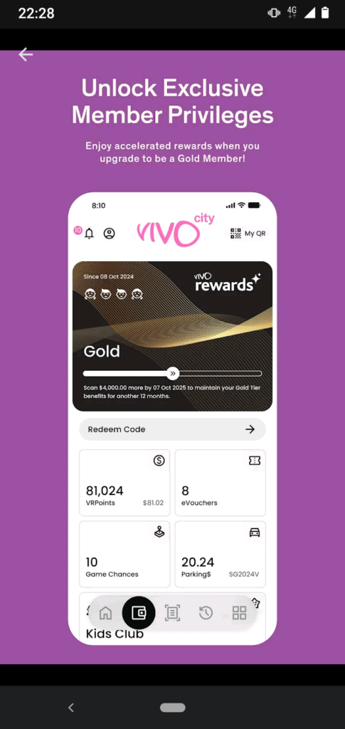 VivoRewards Privileges