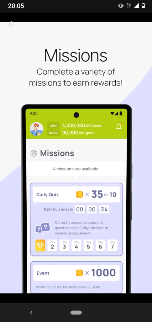 XENEA Wallet Missions