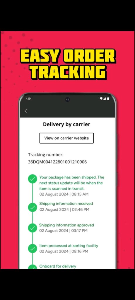 Dick Smith co nz Order tracking